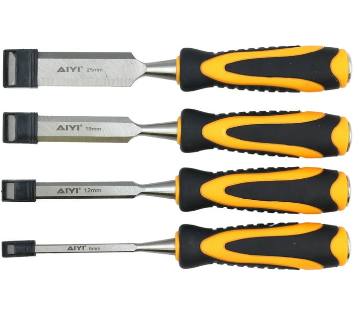 Buy AIYI 4-Piece Wood Chisel Set AY002-140 Home & Professional Bevel ...