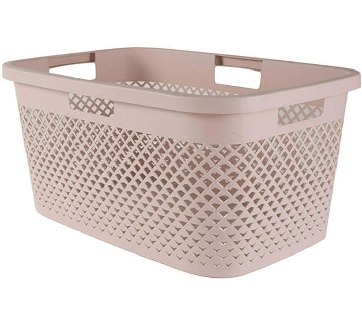Curver by Keter 47 L Pink Laundry Basket Makro