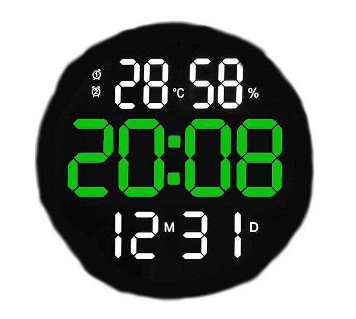 Someone’s in a Makro 10inch LED Digital Wall Clock with Temperature