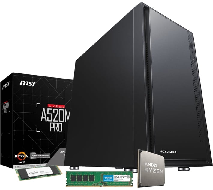 Buy PCBuilder PCB_HOME_R716G AMD Ryzen 7 5700G (16 GB RAM/Radeon built ...