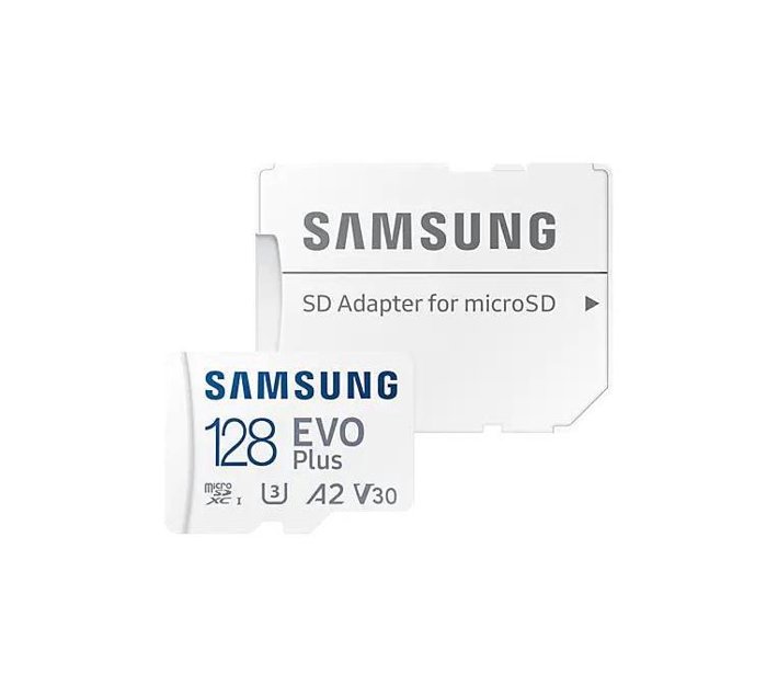 Someone’s in a Makro Samsung EVO PLUS 128GB Memory Card MicroSDXC UHSI