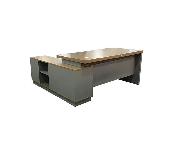 Someone’s in a Makro GOF Furniture Balmoral Office Desk Walnut Mood