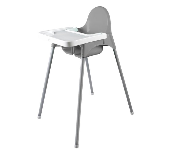 Someone’s in a Makro Baby Links High Chair with Cup Holder, Phone, Tablet Holder & Safety Belt