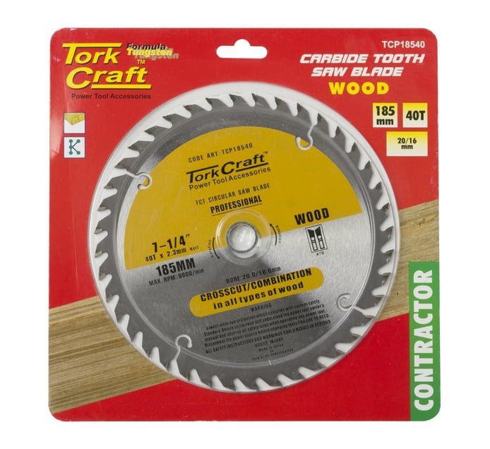 Someone’s in a Makro Tork Craft 185 x 40T Contractor Blade Mood