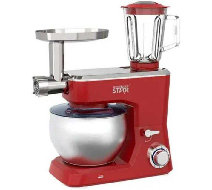 WINNING STAR ST5538 1500 W Stand Mixer (RED) Makro