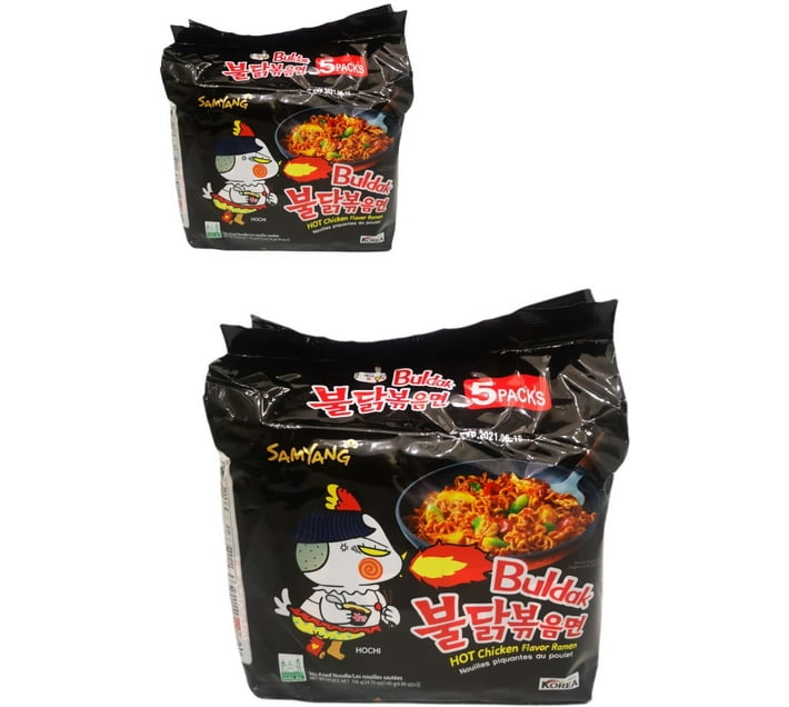 Umlozi Samyang Hot Chicken Noodle Original 10 Pack Hakka Noodles Non