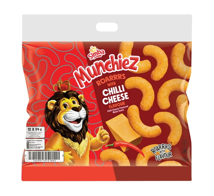 Someone’s in a Makro Simba Chip Chilli Cheese (12 x 54g) Mood