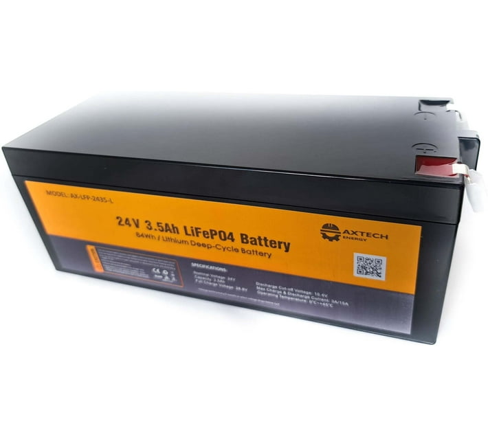 Axtech Energy Energy 24V 3.5 Ah Battery for All Vehicles () Makro
