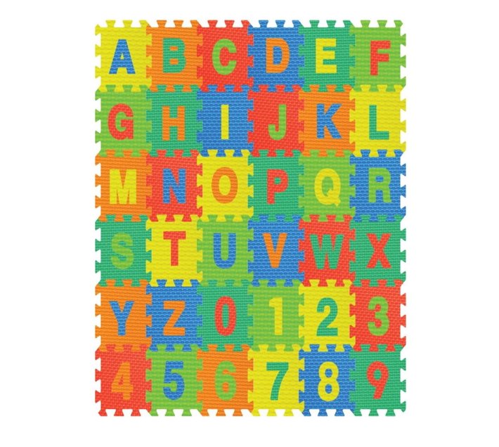 Someone’s in a Makro SUNTA Alphabet & Number EVA Foam Play Mat Set 36