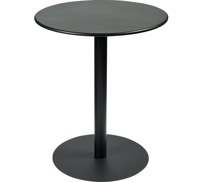 Outdoor Buddy OB705D Metal Bistro Table (Finish Colour Black, Knock