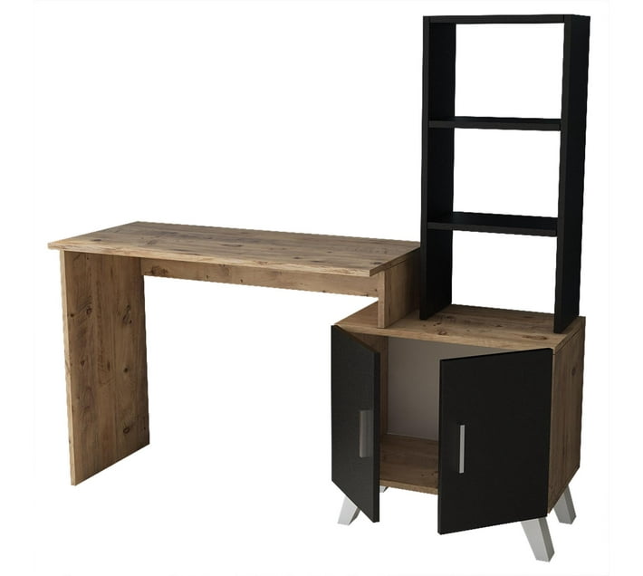 Someone’s in a Makro Yurupa Work Study Desk with 3 tier Shelves and