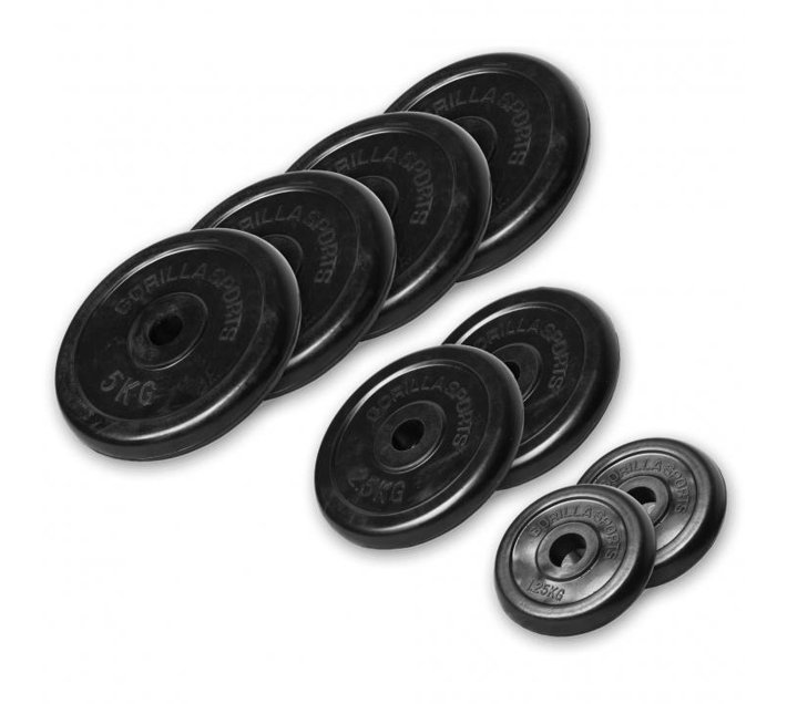 Someone’s in a Makro Weight plate set rubber 27.5 kg Mood