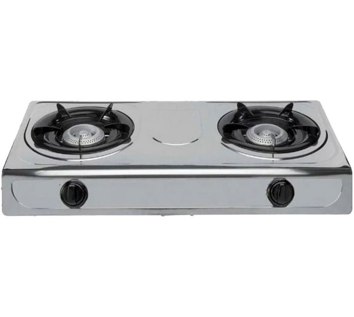 BLUTEC 2 PLATE GAS STOVE Stainless Steel Manual Gas Stove (2 Burners