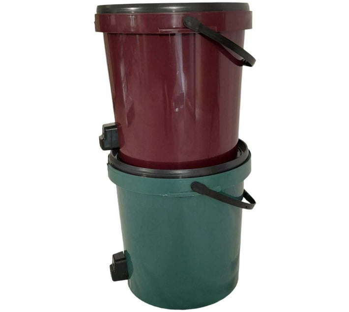 Homepro 20 L Plastic Bucket (Multicolour) Makro