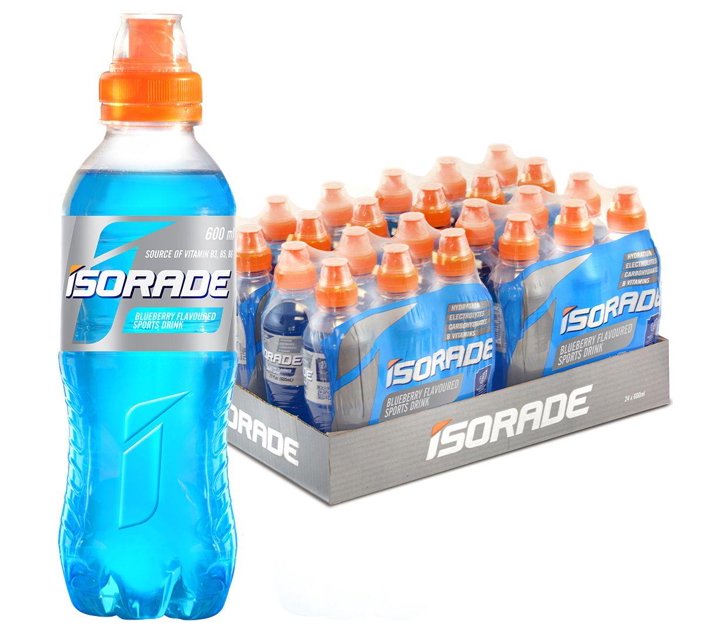 Isorade Sports Drink Blueberry (24 x 600ml) Makro