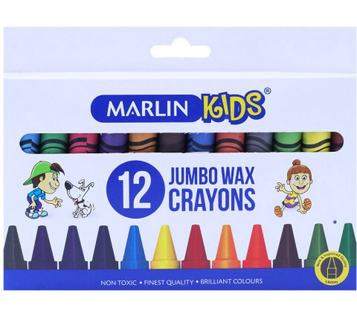 Marlin Wax Crayons Makro