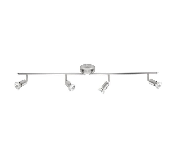 Zebbies Lighting - Samos 4 Light Satin Nickel Spot Light | Makro