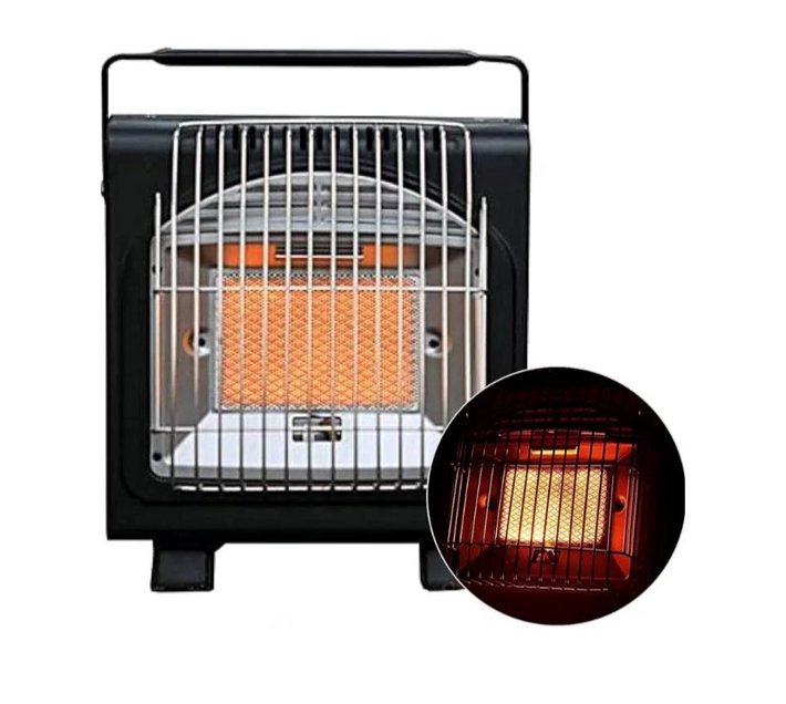 Someone’s in a Makro Gas Heater with Handle, for Camping, Long Trips