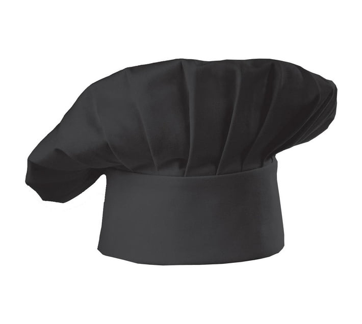 Chef Works Chef Hat Black Makro
