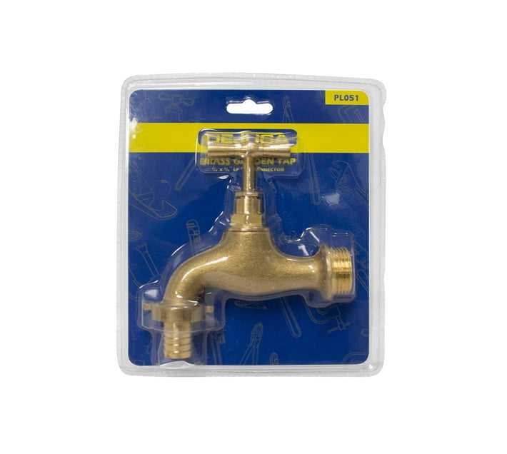Dejuca Garden Tap Brass Lp 3/4 X 3/4 Inch 1/2 Inch Conn. 5 Pack Makro