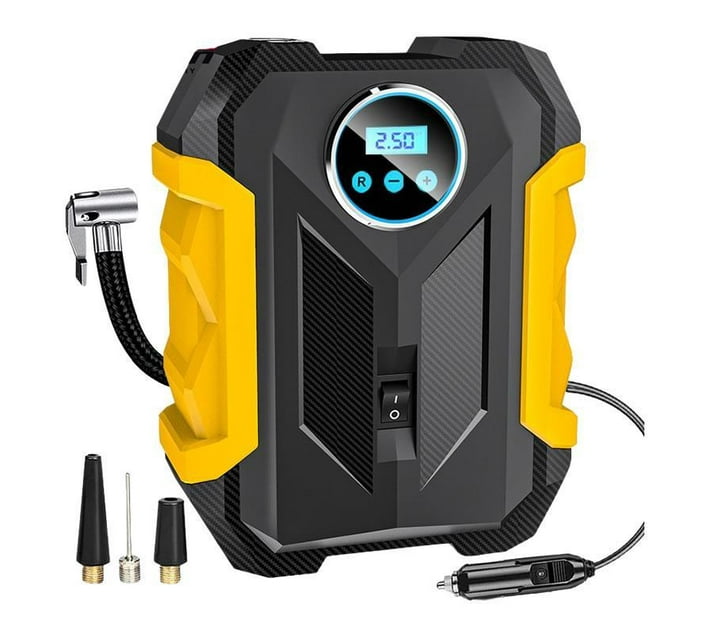 Someone’s in a Makro Portable Digital Tire Inflator 12V DC with LED ...