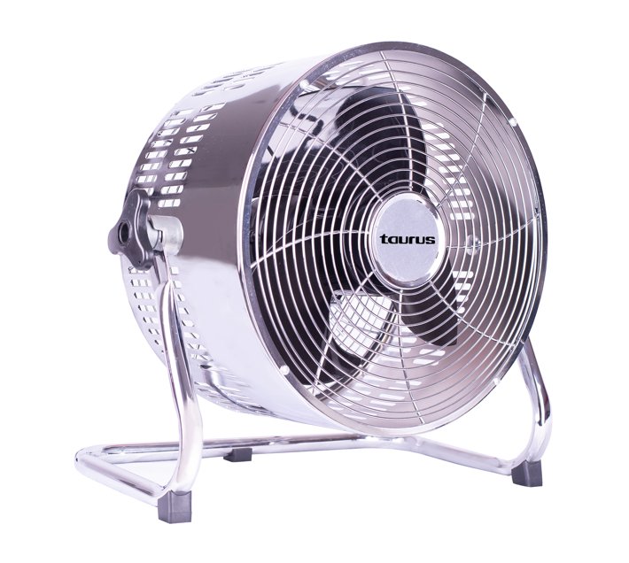 Someone’s in a Makro TAURUS FAN 3 SPEED FLOOR FAN STEEL SILVER 25CM 80W