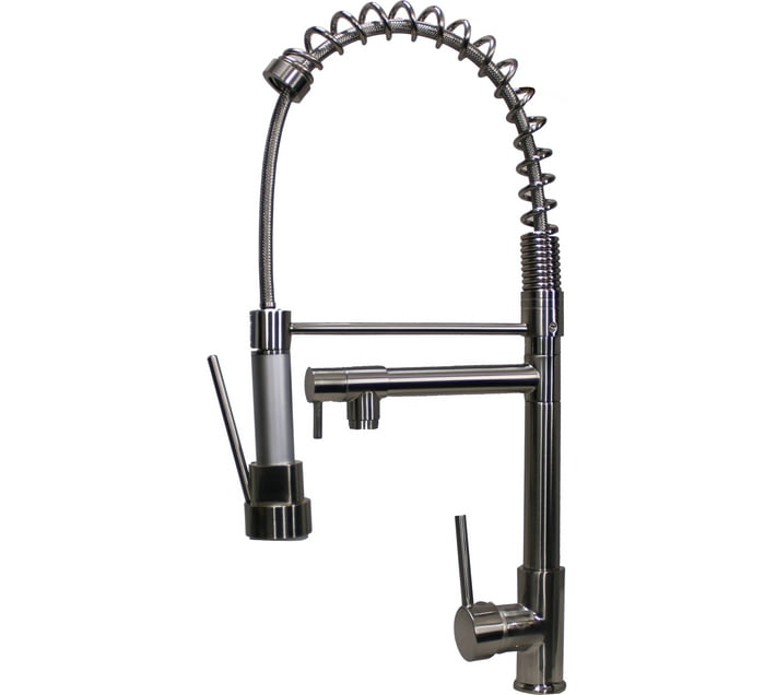 LMA DualTap Spring Neck Pullout Squeeze Trigger Kitchen Mixer Kitchen