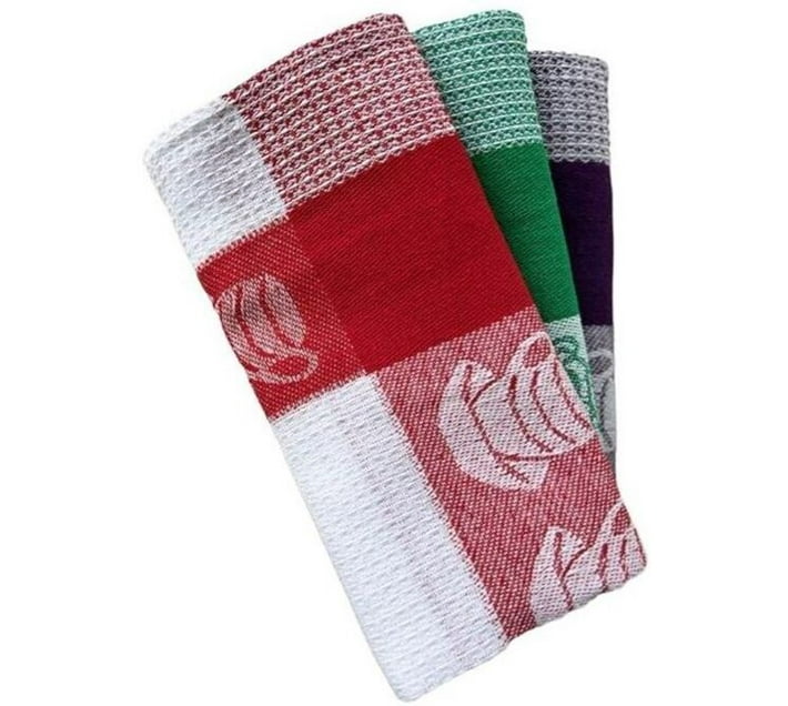 Soft Touch Luxurious Dish Cloth (10 Pack) Wet and Dry Cotton Cleaning