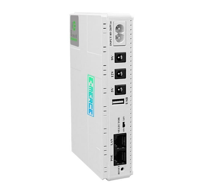 Someone’s in a Makro EMerce Mini WIFI UPS Backup Power Supply With DC