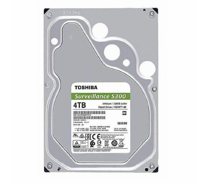 Toshiba S300 Surveillance Drive 3.5inch 4TB SATA Internal Hard Drive