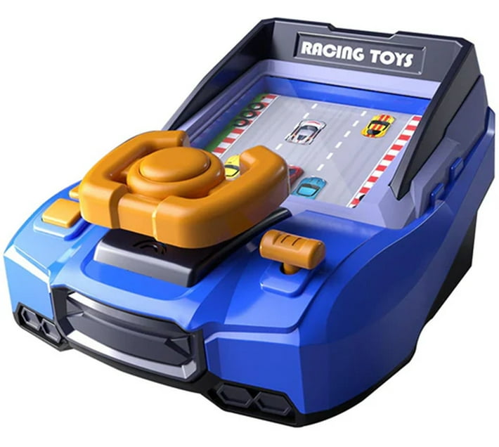 Generic Children's Toys Steering Wheel Racing Game (Blue) Makro
