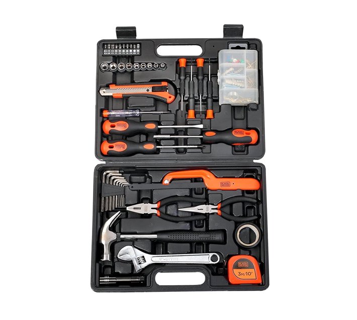 BLACK+DECKER BMT126C Hand Tool Kit for Home & DIY Use