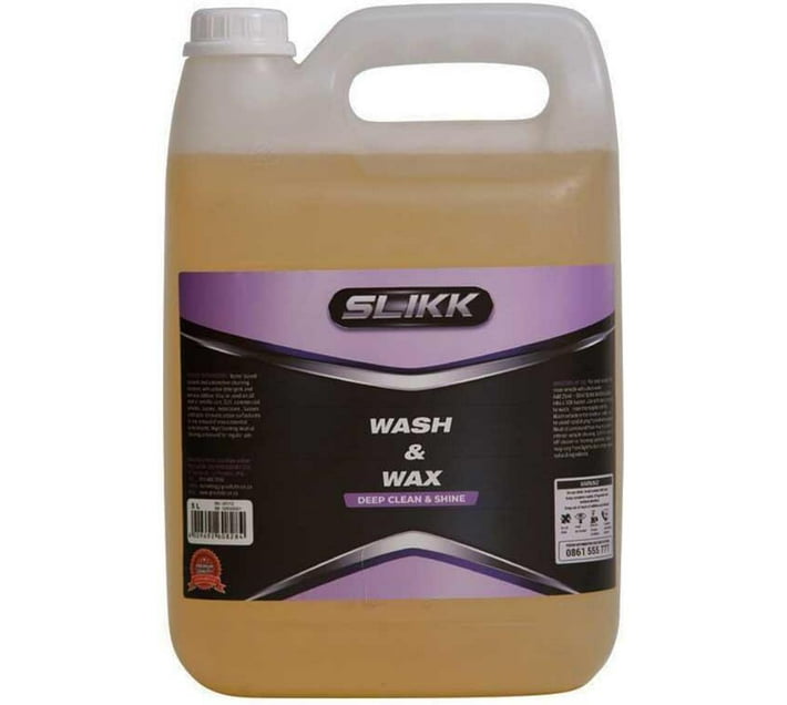 SLIKK Wash & Wax Car Shampoo 5 Litre Makro