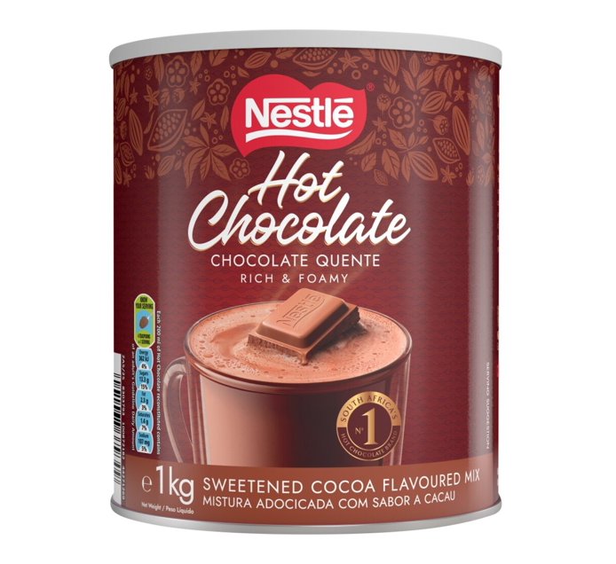 Someone’s in a Makro Nestle Hot Chocolate (1 x 1 kg) Mood