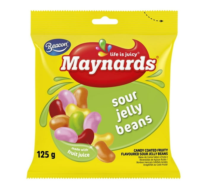 Beacon Gums & Jellies Sour Jelly Beans (1 x 125g) Makro