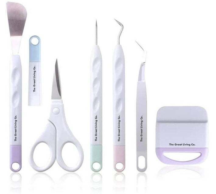 The Great Living Co. Craft Vinyl Weeding Tools 6 PCs Set. For Cricut