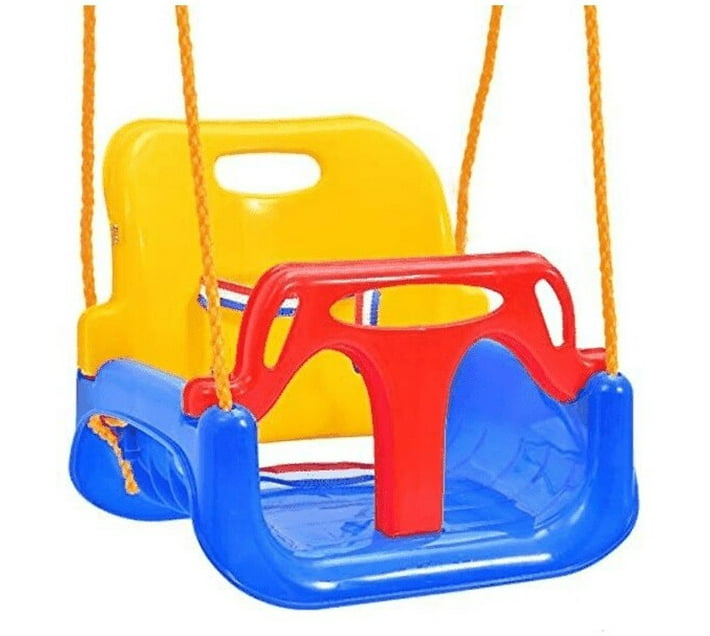 E01A 3in1 Snug Plastic Swing Chair for Kids Swings (Multicolour) Makro