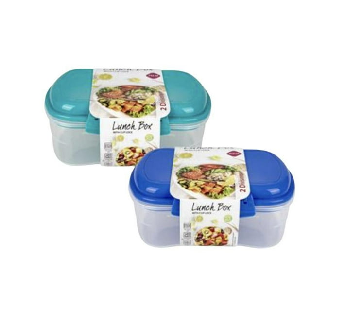 Someone’s in a Makro Lunch box 2-div w/clip lock lid 712ml Mood