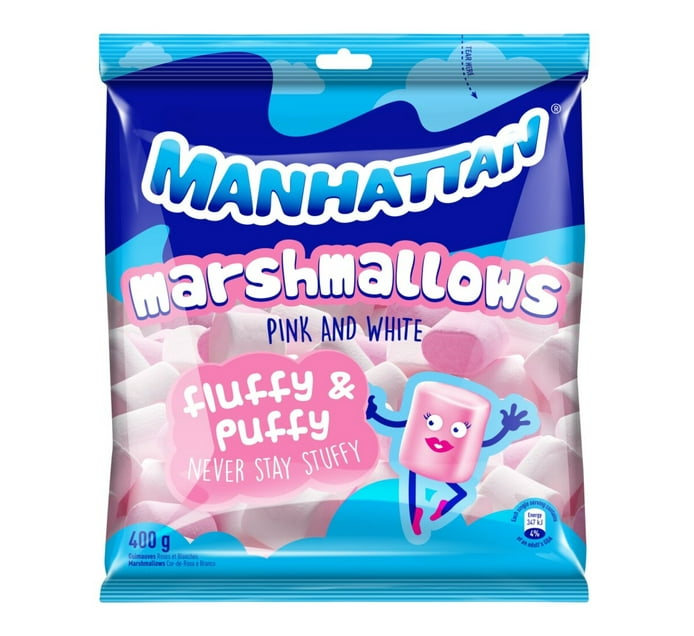 Manhattan Marshmallows (1 x 400g) Makro
