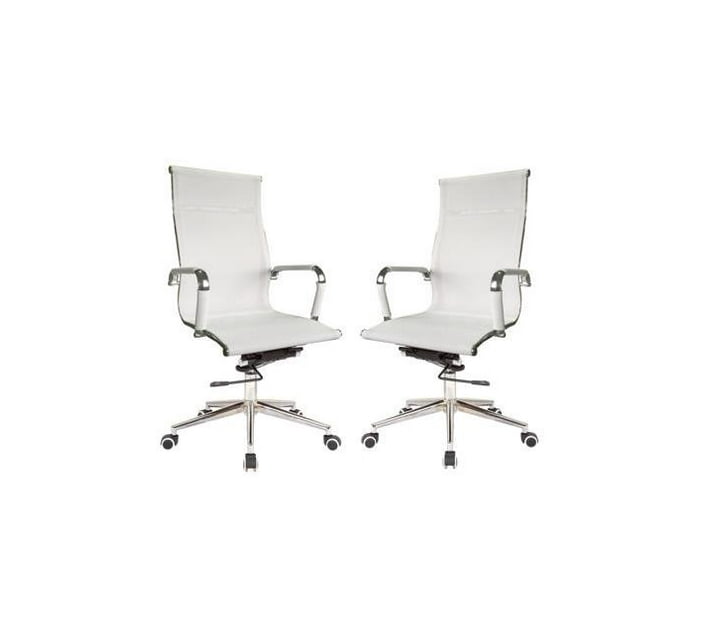 Someone’s in a Makro Classic Netting High Back Office Chair Set of 2