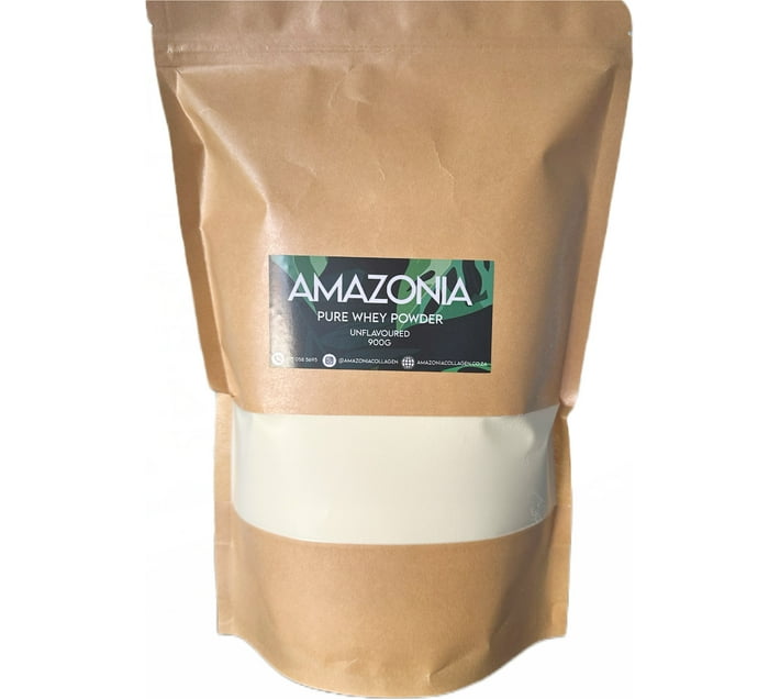 Amazonia Pure Whey Protein Powder Whey Protein (900 g, Unflavoured) Makro