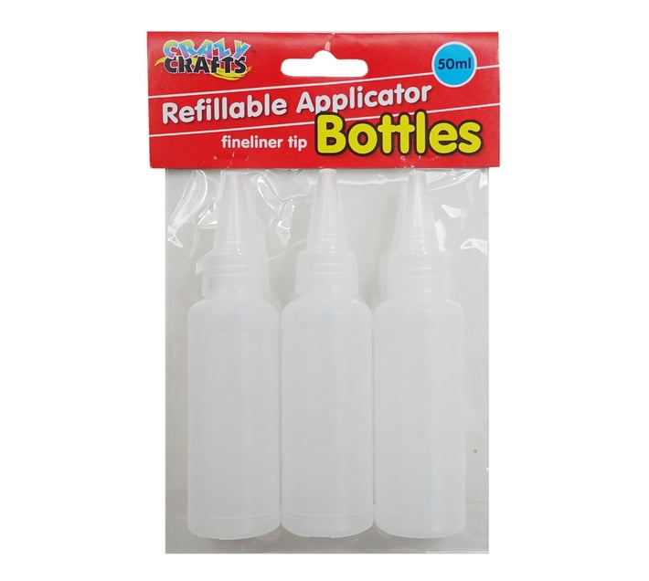 Refillable Applicator Fineliner Tip Bottles 50ml Makro