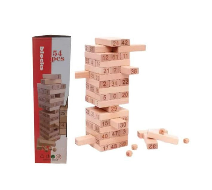 54 pcs blocks game