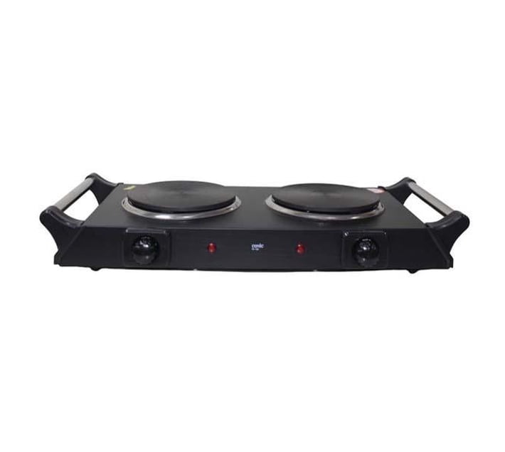Electric Solid Hot Plate -Black, Ad-s205 | Makro
