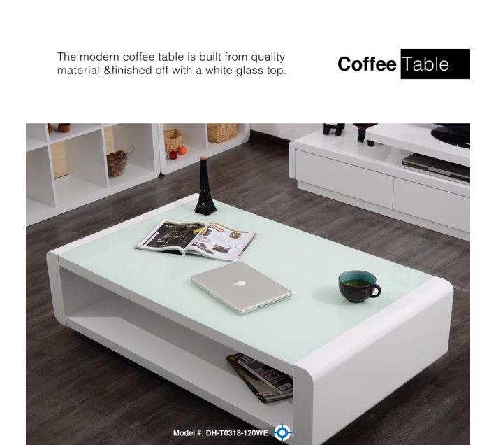 Someone’s in a Makro Coffee Table With Glass Top Mood