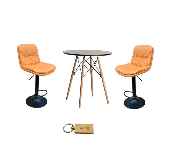 Someone’s in a Makro Soft Padded Perla Black Based Bar Stool and Table ...