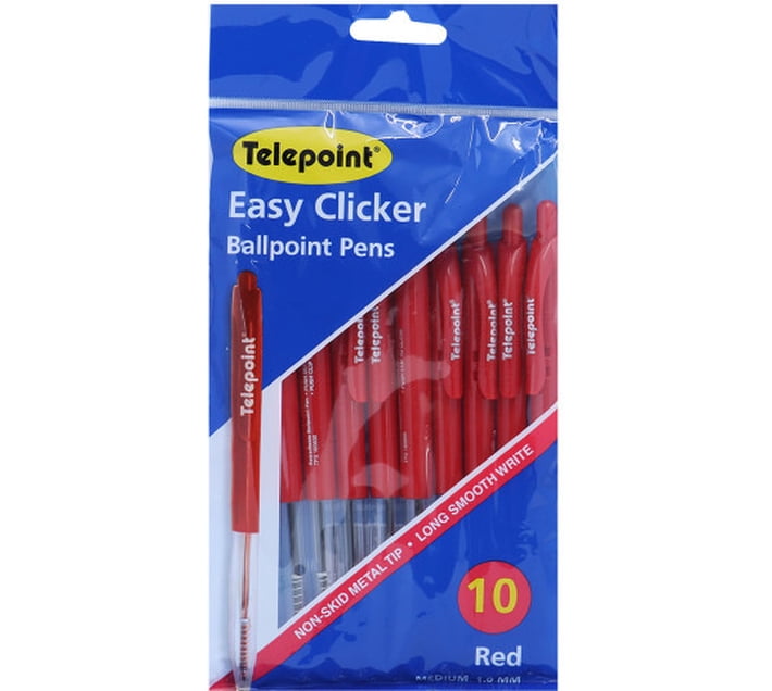 Buy Telepoint NA Ball Pen (Red) in Bulk | Makro Business