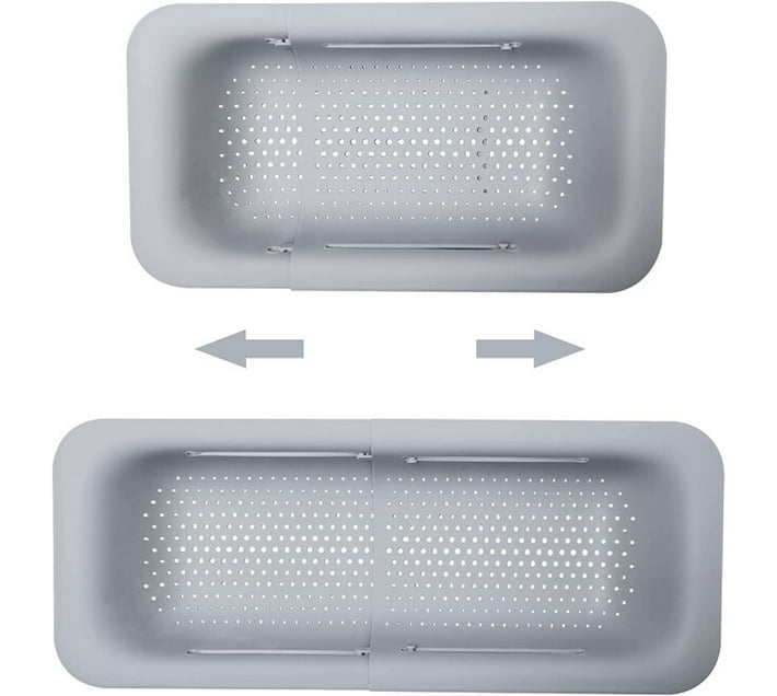 Generic Retractable Kitchen Sink Drain Basket Collapsible Colander