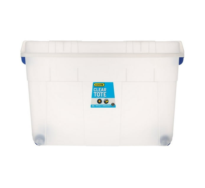 Buy Addis 85l Clear Storage Box in Bulk | Makro Business