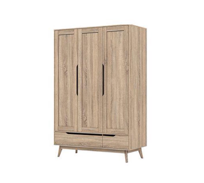 Fayola 3 Doors 2 Drawer Bedroom Wardrobe Makro